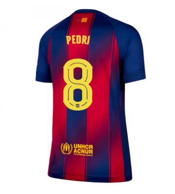 Barcelona Pedri Gonzalez #8 Primera Equipación Mujer 2025-26 Manga Corta Barcelona Pedri Gonzalez #8 Primera Equipación Mujer 2025-26 Manga Corta